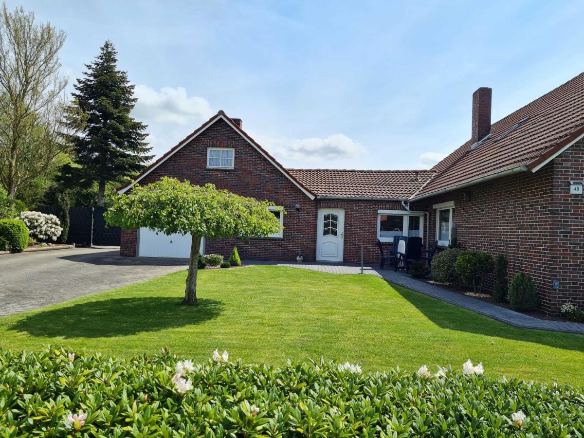 Ferienwohnung Kanalblick 35520 Uplengen Esterno foto
