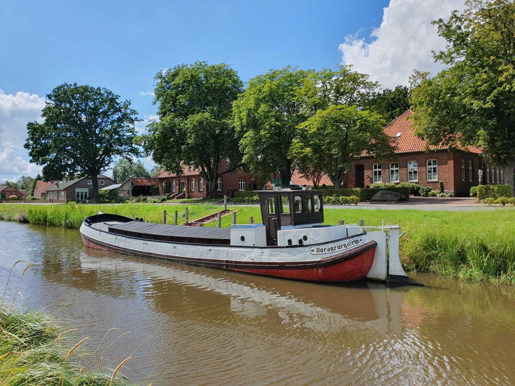 Ferienwohnung Kanalblick 35520 Uplengen Esterno foto